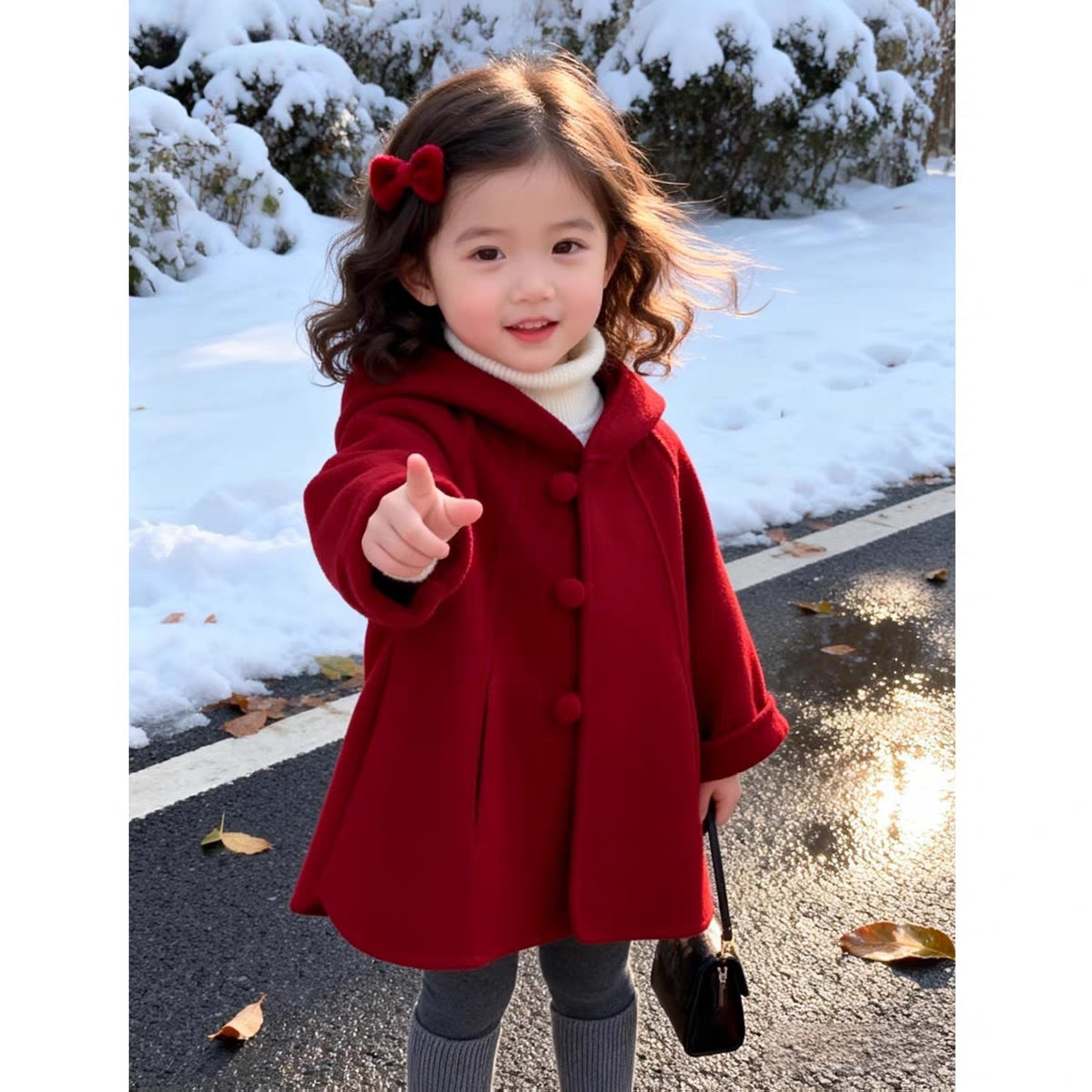 Winter Clothing For Toddlers - Детское шерстяное пальто для девочек, осень-зима,
