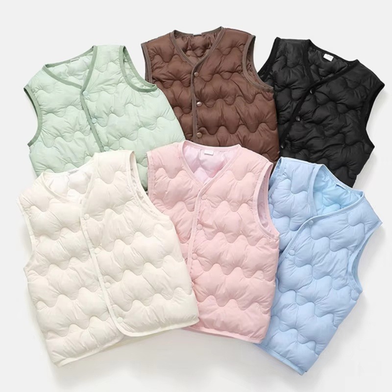 Winter Clothing For Toddlers - Новый детский теплый хлопковый жилет, модные