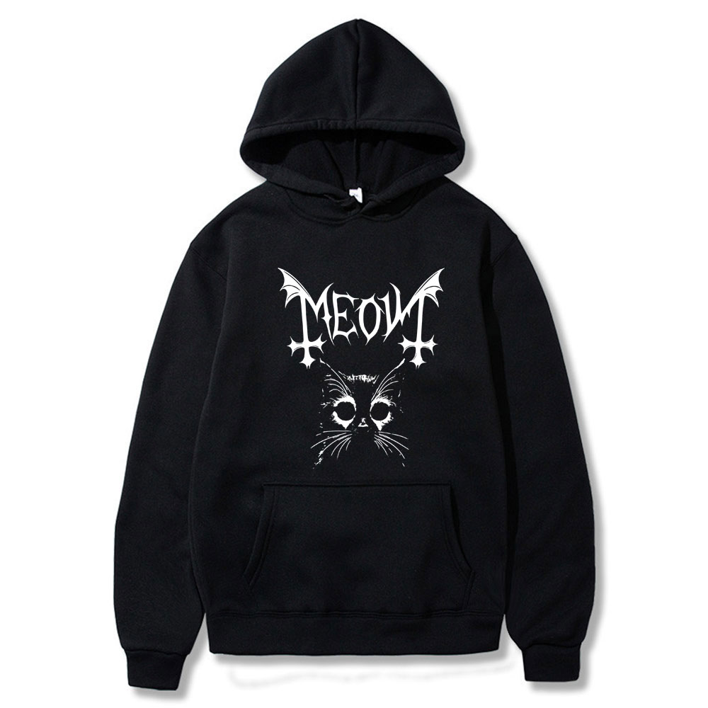 Забавные худи с принтом Meowl  – обзор и цена Winter Clothing Meme
