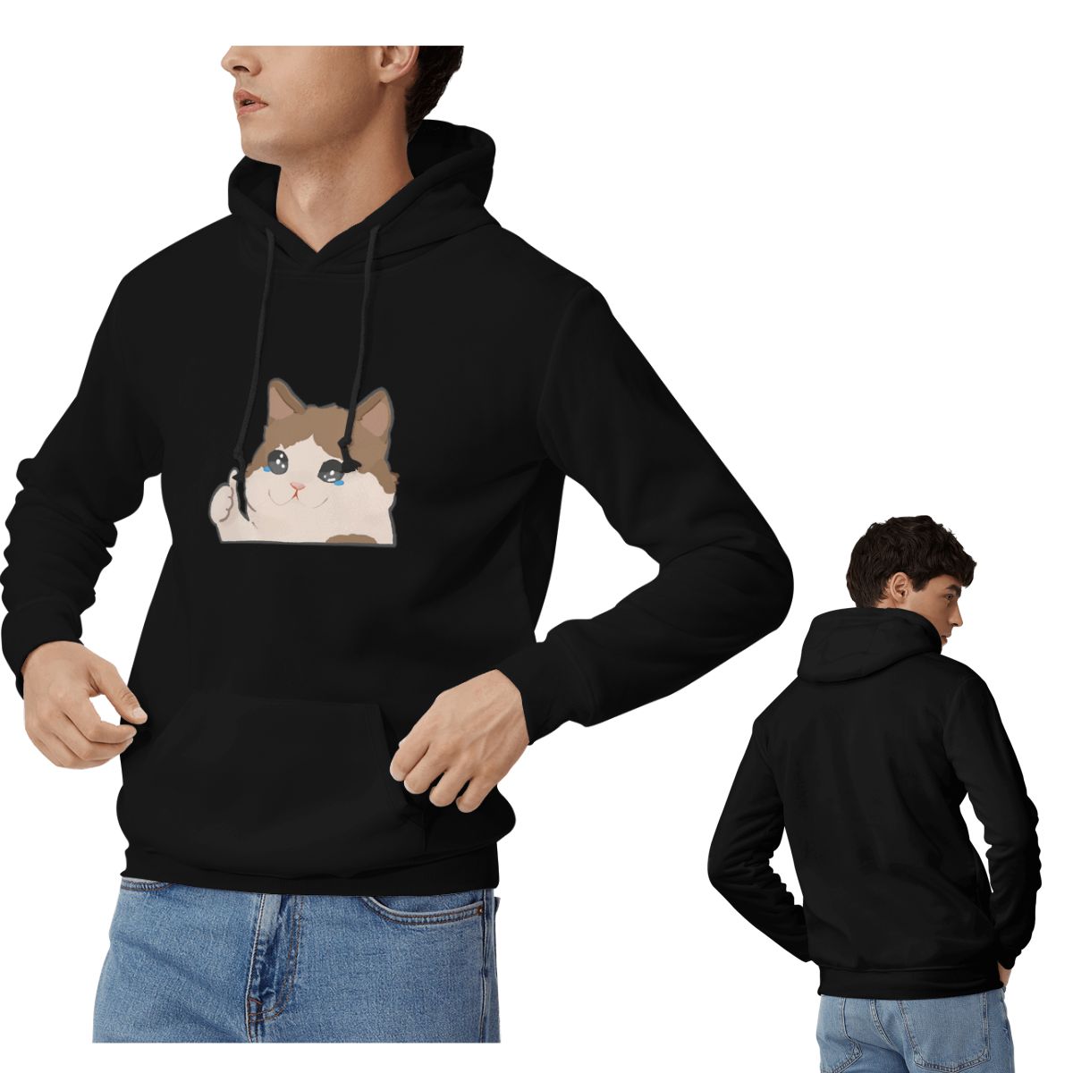 Толстовки с капюшоном «Плачающ – обзор и цена Winter Clothing Meme